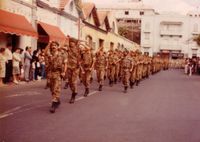 Desfile COE 102 Marzo 1981